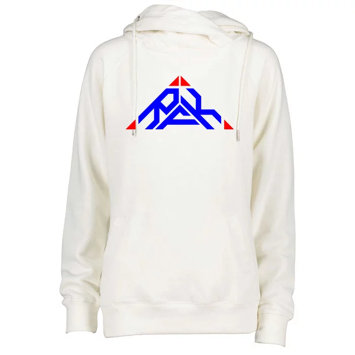 RFK Logo Womens Funnel Neck Pullover Hood