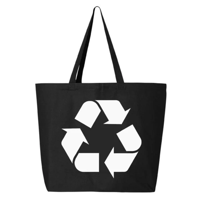 Recycling Logo Recycle Symbol Earth Day Men Women 25L Jumbo Tote