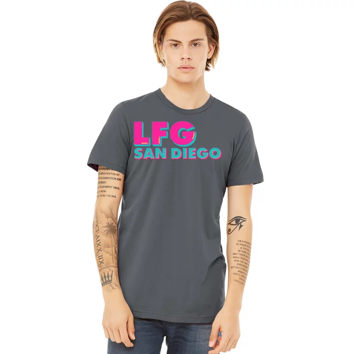 Retro LFG San Diego Logo Premium T-Shirt