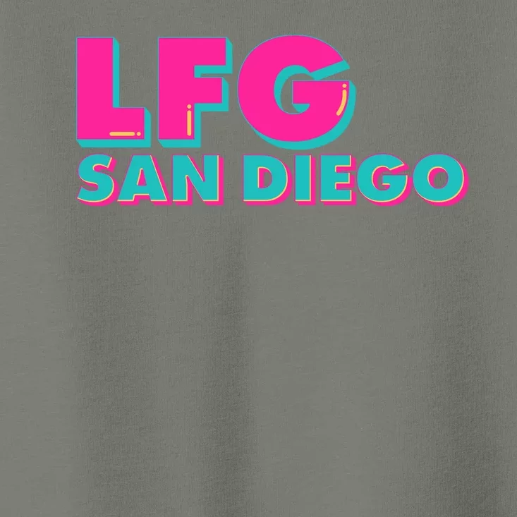 Retro LFG San Diego Logo Toddler T-Shirt