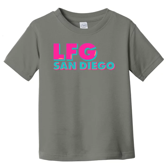 Retro LFG San Diego Logo Toddler T-Shirt