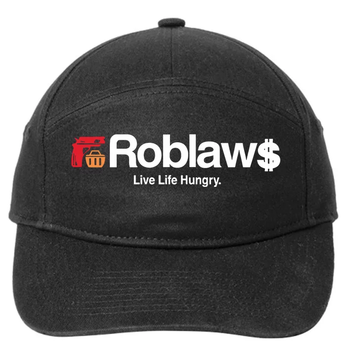 Roblaws Loblaws Satire 7-Panel Snapback Hat