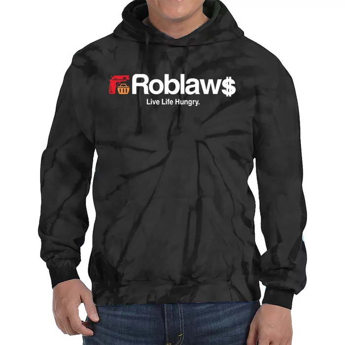 Roblaws Loblaws Satire Tie Dye Hoodie