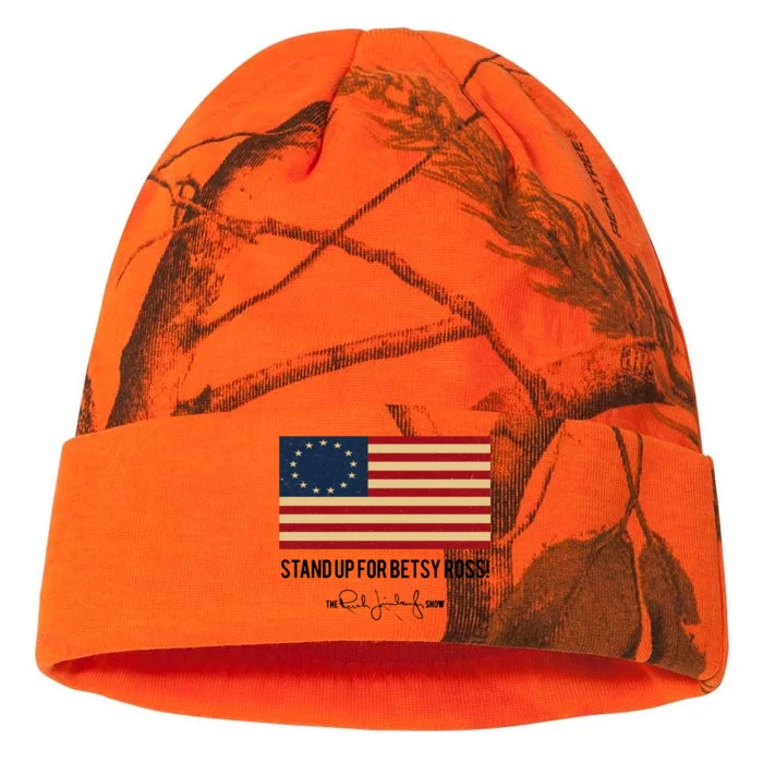 Rush Limbaugh Stand Up For Betsy Ross Flag Kati - 12in Camo Beanie