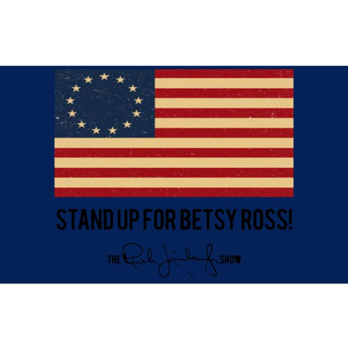 Rush Limbaugh Stand Up For Betsy Ross Flag Bumper Sticker