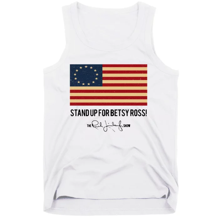 Rush Limbaugh Stand Up For Betsy Ross Flag Tank Top