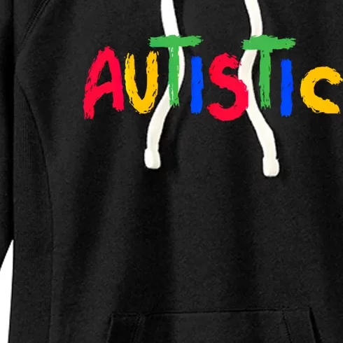 Respect Love Support Acceptance Autism Awareness Day Gift Women's Fleece Hoodie