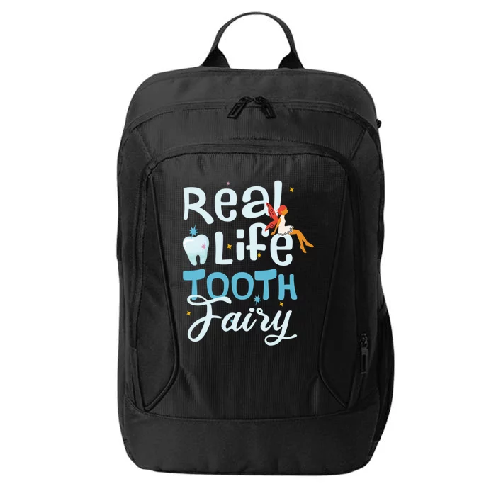 Real Life Tooth Fairy Tooth Teeth Cool Gift City Backpack