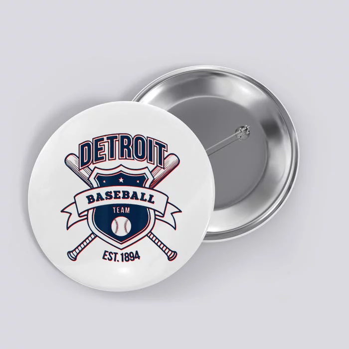 Retro Look Tiger Tailgate Party Gameday Sport Fan Gift Button