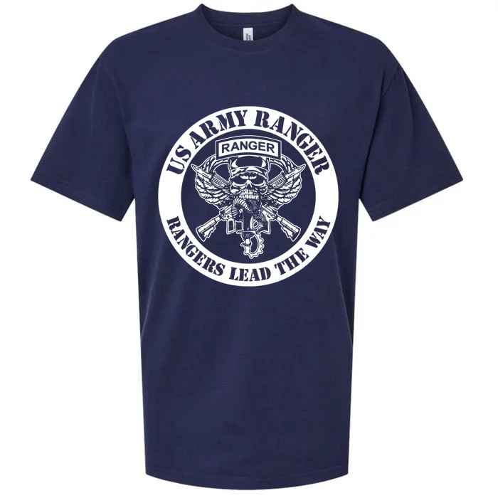 Rangers Lead The Way Us Army Ranger Veteran Sueded Cloud Jersey T-Shirt