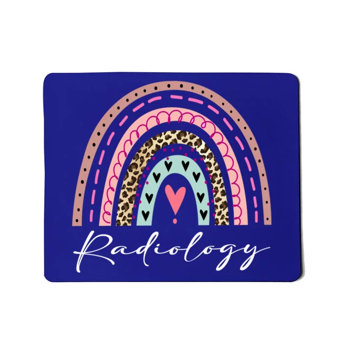 Radiology Life Technician Xray Tech Rainbow Boho Nurse Gift Mousepad