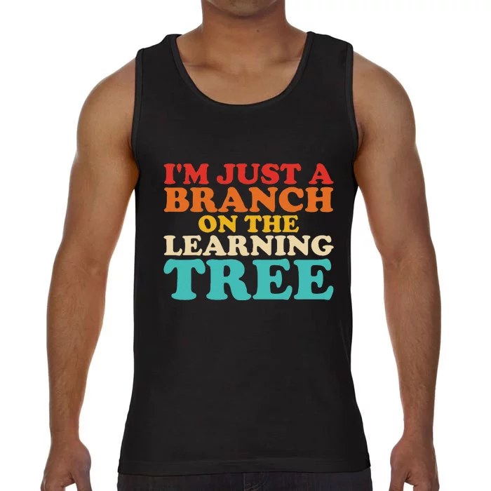 Retro Learning Tree Branch Design Comfort Colors® Tank Top