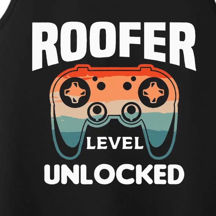 Roofer Level Unlocked Roofing Roofers Performance Tank