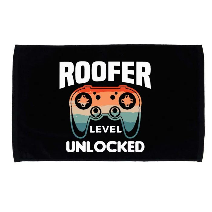 Roofer Level Unlocked Roofing Roofers Microfiber Hand Towel