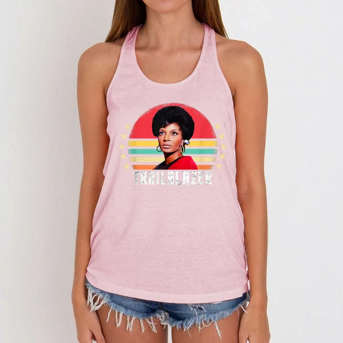 Rip Lieutenant Uhura, Lt Uhura Trailblazer Women's Knotted Racerback Tank