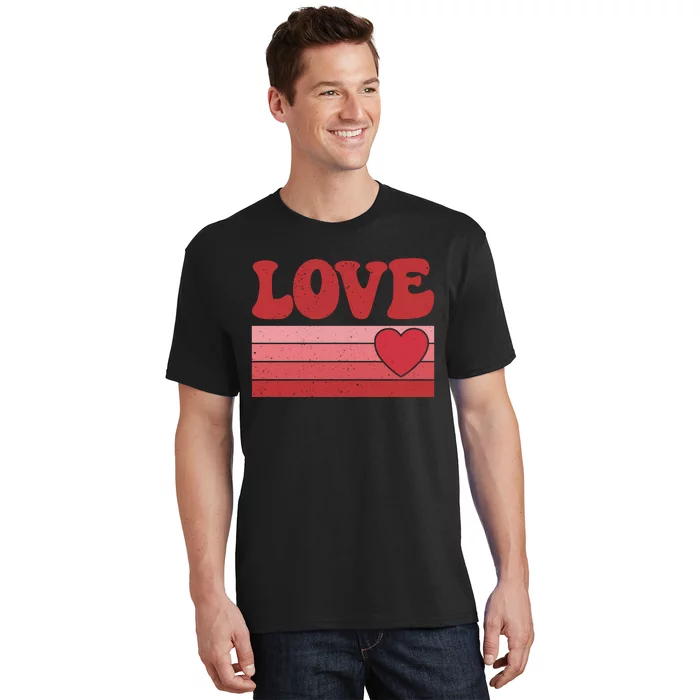 Retro Love Valentine's Day T-Shirt