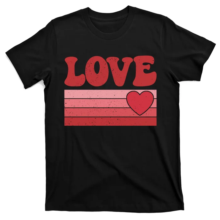 Retro Love Valentine's Day T-Shirt