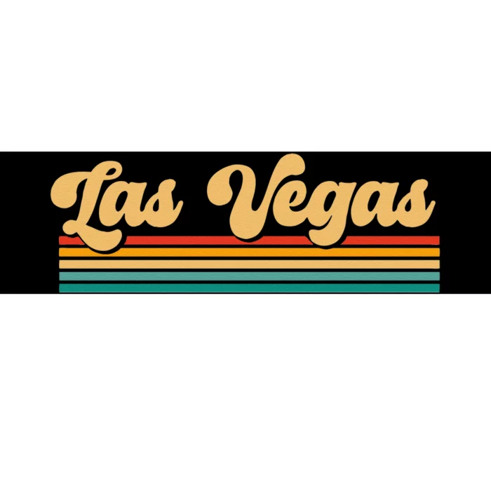 Retro Las Vegas Bumper Sticker