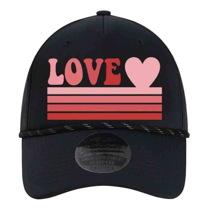 Retro Love Valentines Day Cute Heart Performance The Dyno Cap