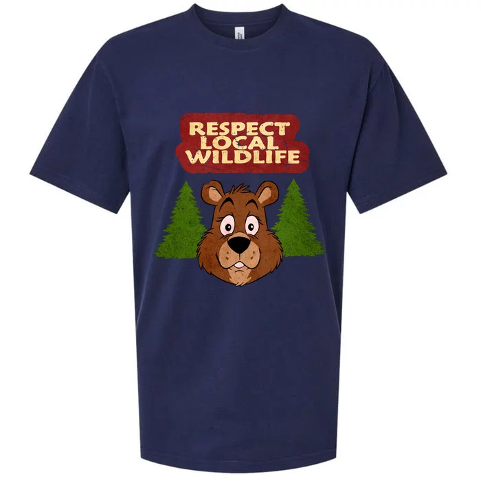 Respect Local Wildlife Sueded Cloud Jersey T-Shirt