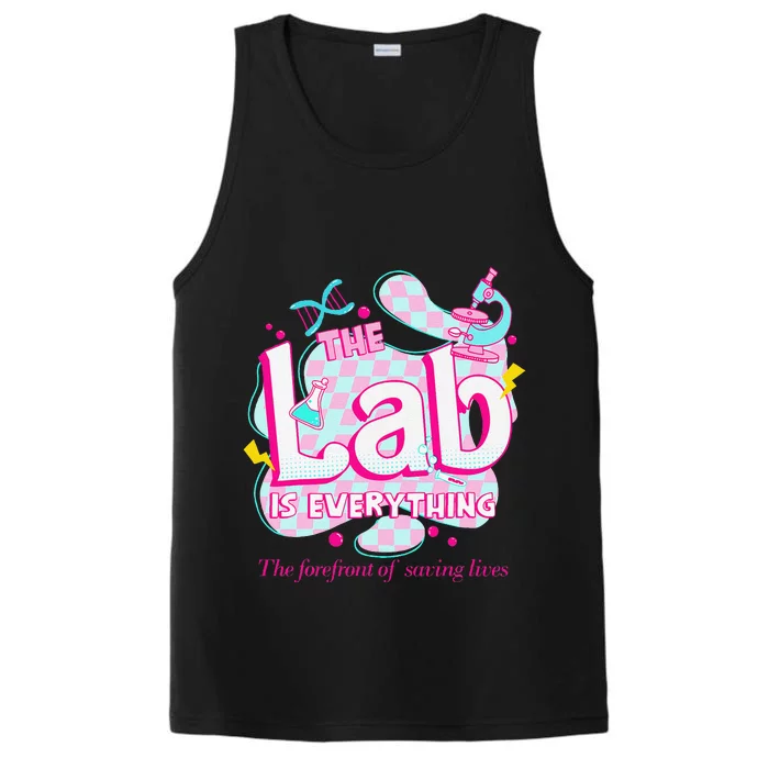 Retro Lab Week 2024 Medical Lab Tech Team Patient Care Tech Performance Tank