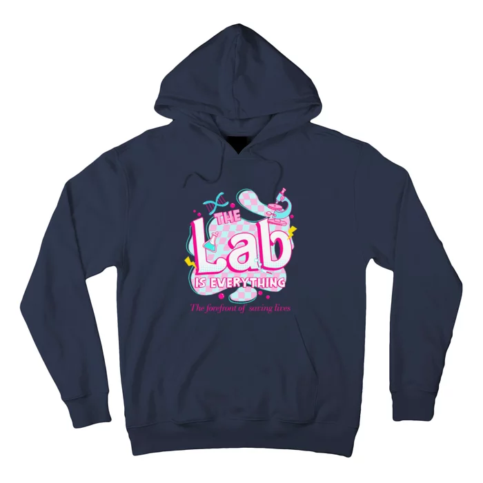 Retro Lab Week 2024 Medical Lab Tech Team Patient Care Tech Hoodie