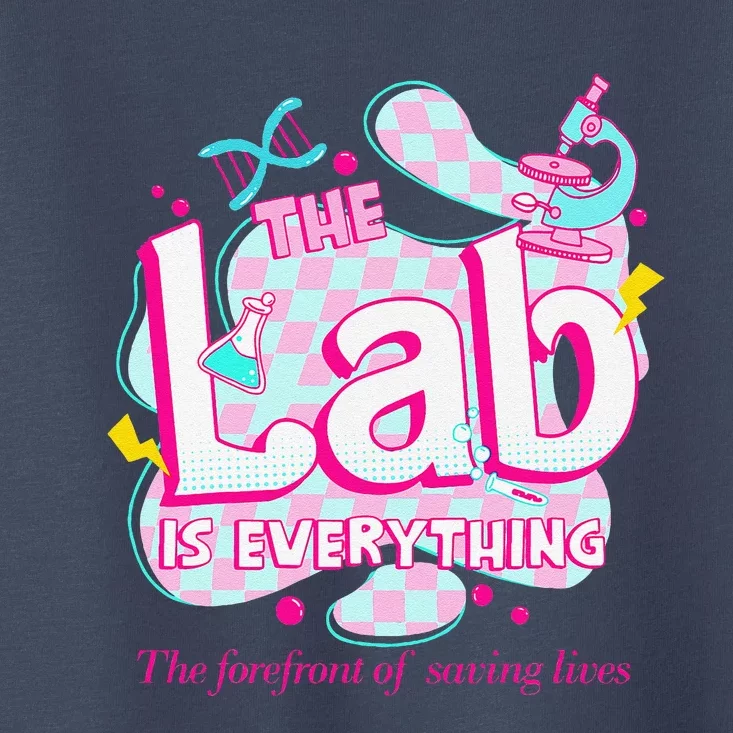 Retro Lab Week 2024 Medical Lab Tech Team Patient Care Tech Toddler T-Shirt