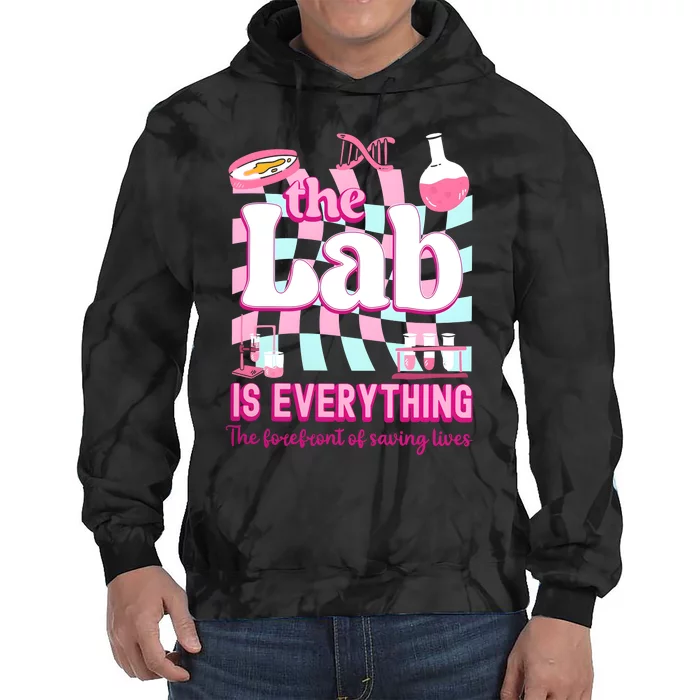 Retro Lab Week 2024 Medical Assistant Tie Dye Hoodie