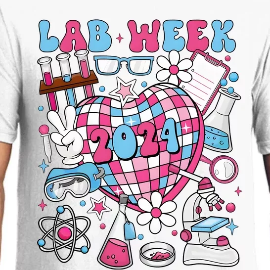 Retro Lab Week 2024 Medical Laboratory Pajama Set