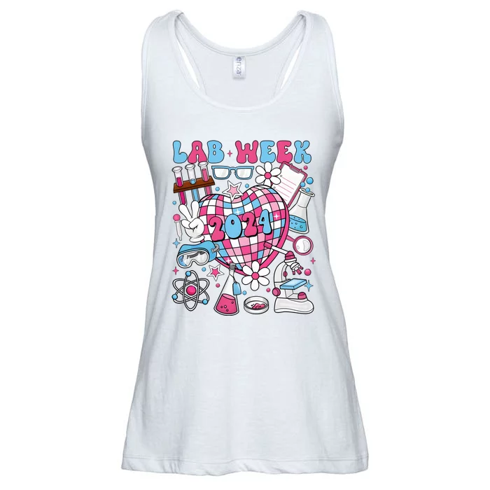 Retro Lab Week 2024 Medical Laboratory Ladies Essential Flowy Tank