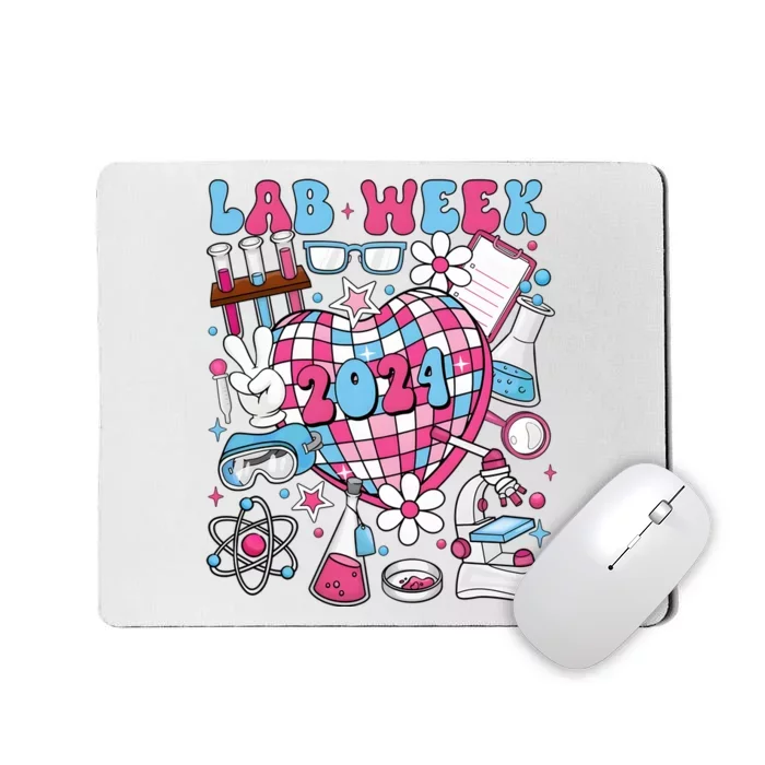 Retro Lab Week 2024 Medical Laboratory Mousepad