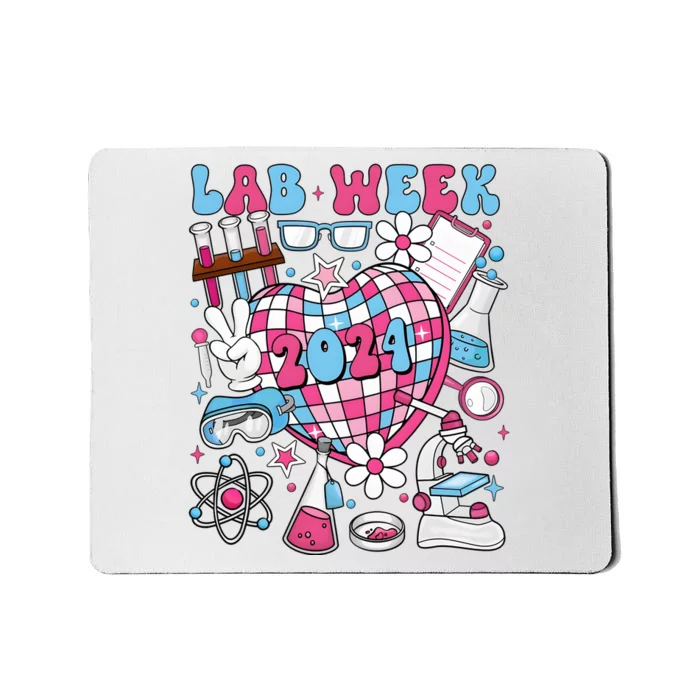 Retro Lab Week 2024 Medical Laboratory Mousepad