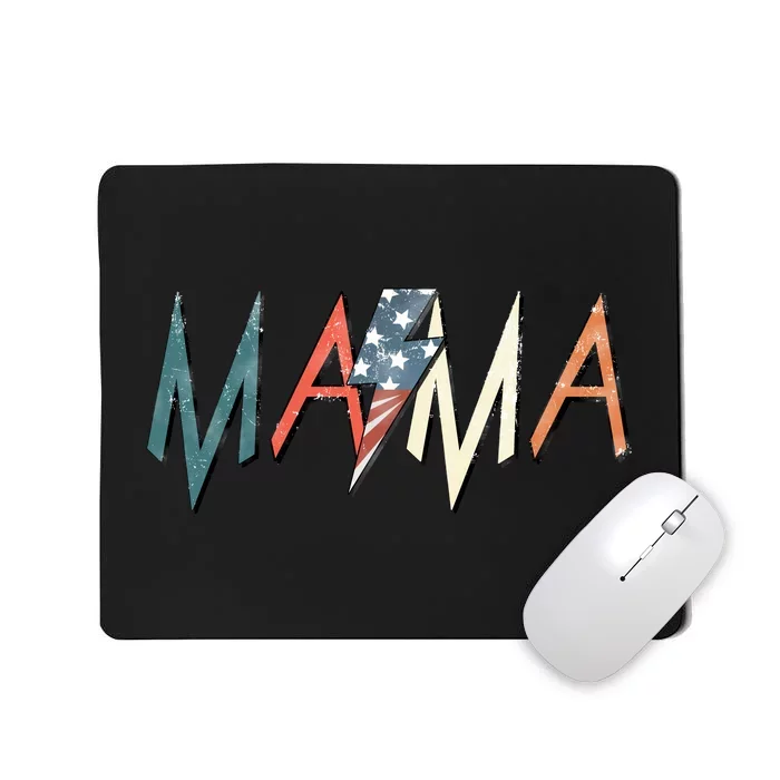 Rocker Mama 4th Of July Mom Mother's Day Mousepad