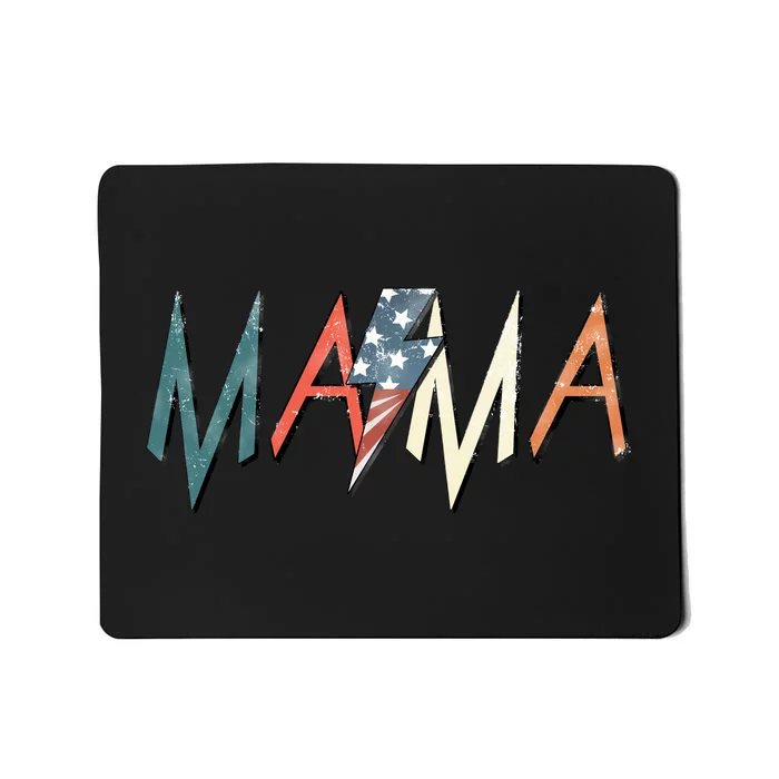 Rocker Mama 4th Of July Mom Mother's Day Mousepad