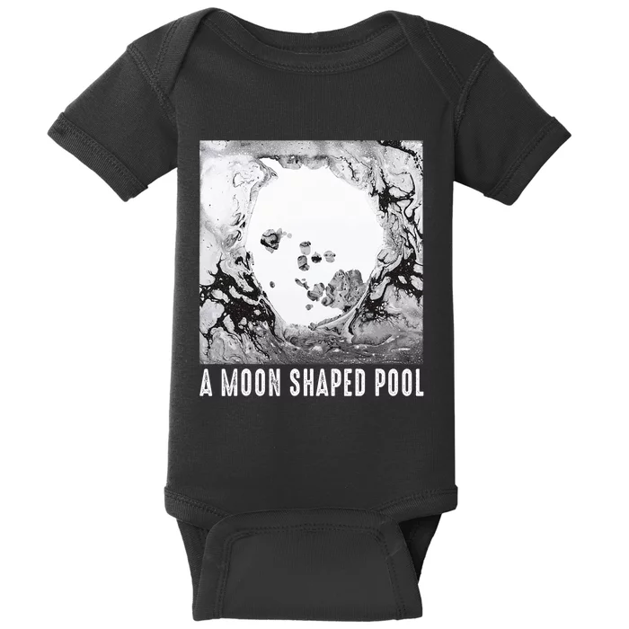 Radio Music 80s 90s Shaped Pool Outfits Moons Music Baby Bodysuit