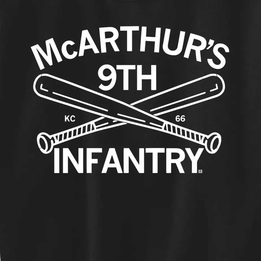 Raygun McarthurS 9th Infantry Kids Sweatshirt