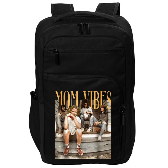 Retro Mom 90’S Vibes Vintage MotherS Day Mom Thug Life Impact Tech Backpack