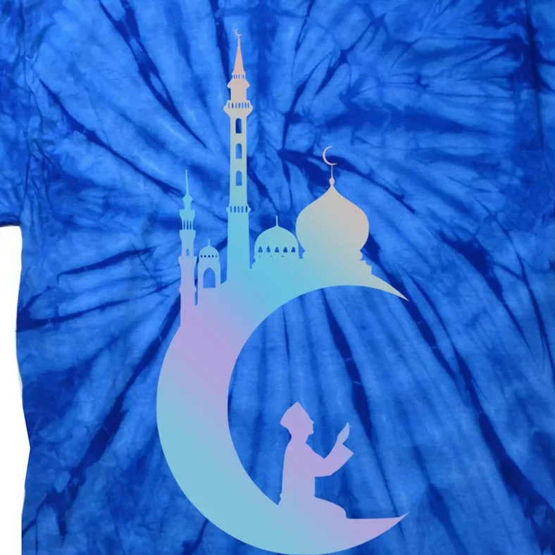 Ramadan Muslim Allah Islam Kareem Mubarak Mosque God Symbol Cool Gift Tie-Dye T-Shirt