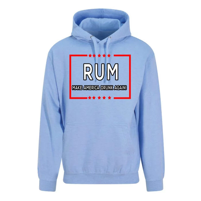 Rum Make America Drunk Again Meaningful Gift Unisex Surf Hoodie