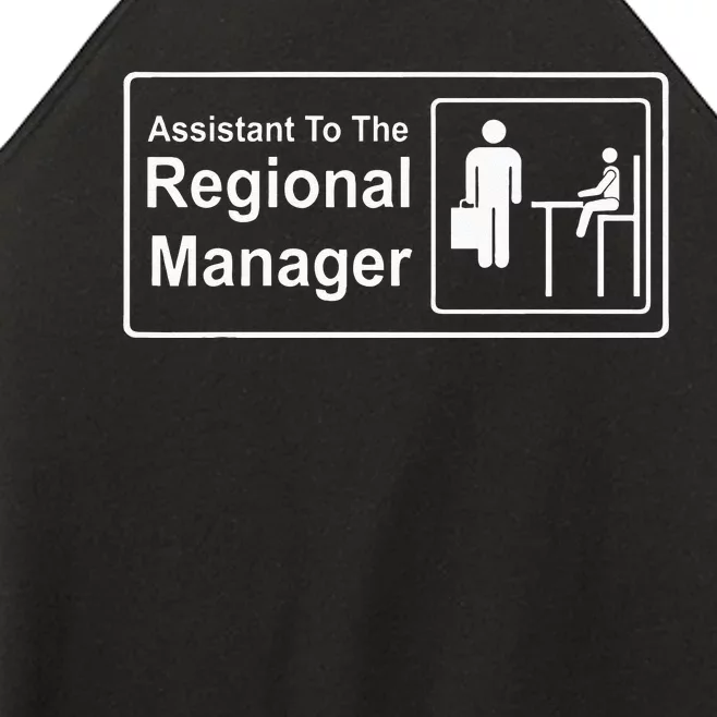 Regional Manager Assistant To The Regional Manager Matching Women’s Perfect Tri Rocker Tank