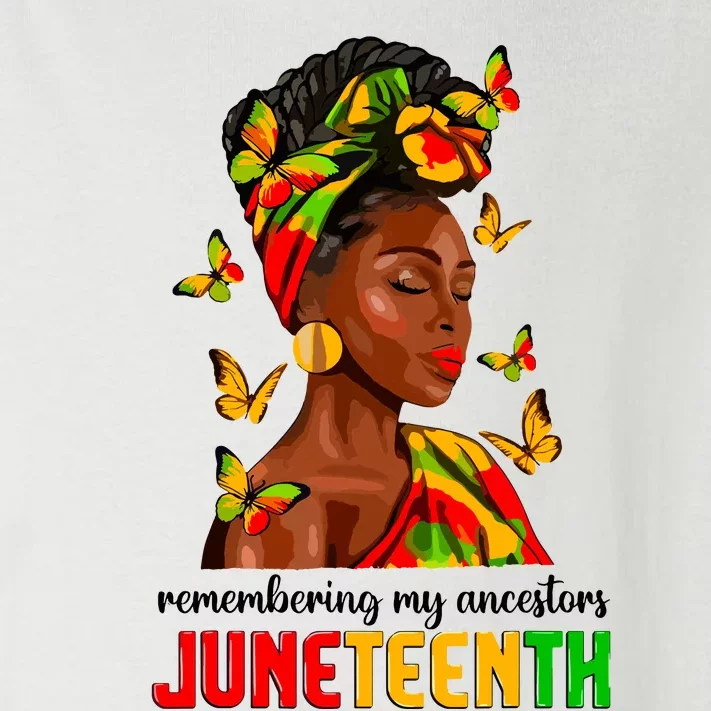 Remembering My Ancestors Juneteenth Celebrate Black Women Toddler Long Sleeve Shirt