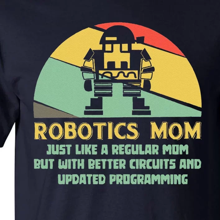 Robotics Mom Ai Robot Engineering Engineer MotherS Day Gift Tall T-Shirt