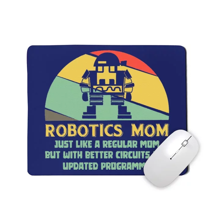 Robotics Mom Ai Robot Engineering Engineer MotherS Day Gift Mousepad