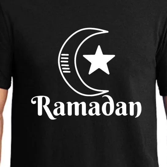 Ramadan Moon Arabic Calligraphy Gift For Ramadan Mubarak Pajama Set