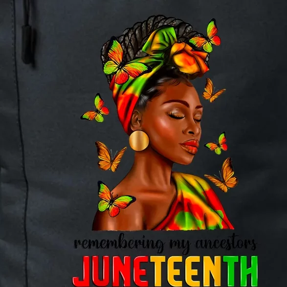 Remembering My Ancestors Juneteenth Celebrate Black Women Daily Commute Backpack