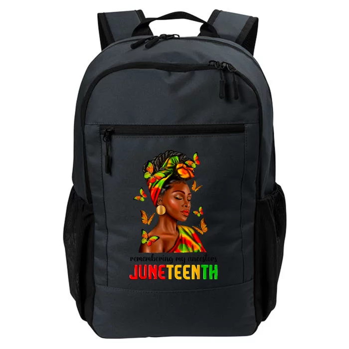 Remembering My Ancestors Juneteenth Celebrate Black Women Daily Commute Backpack