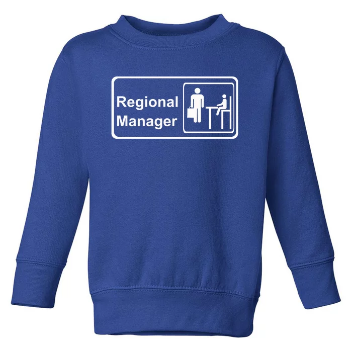 Regional Manager Assistant To The Regional Manager Matching Toddler Sweatshirt