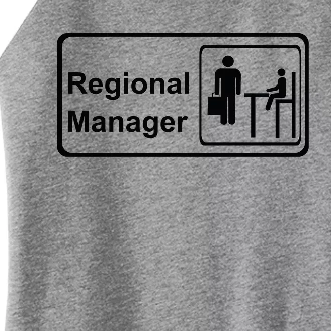 Regional Manager Assistant To The Regional Manager Matching Women’s Perfect Tri Rocker Tank