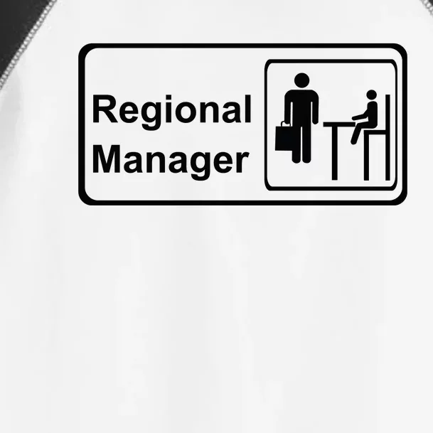 Regional Manager Assistant To The Regional Manager Matching Toddler Fine Jersey T-Shirt