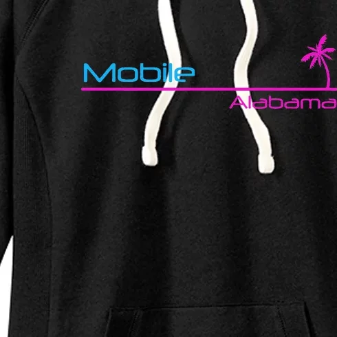 Retro Mobile Alabama Women's Fleece Hoodie